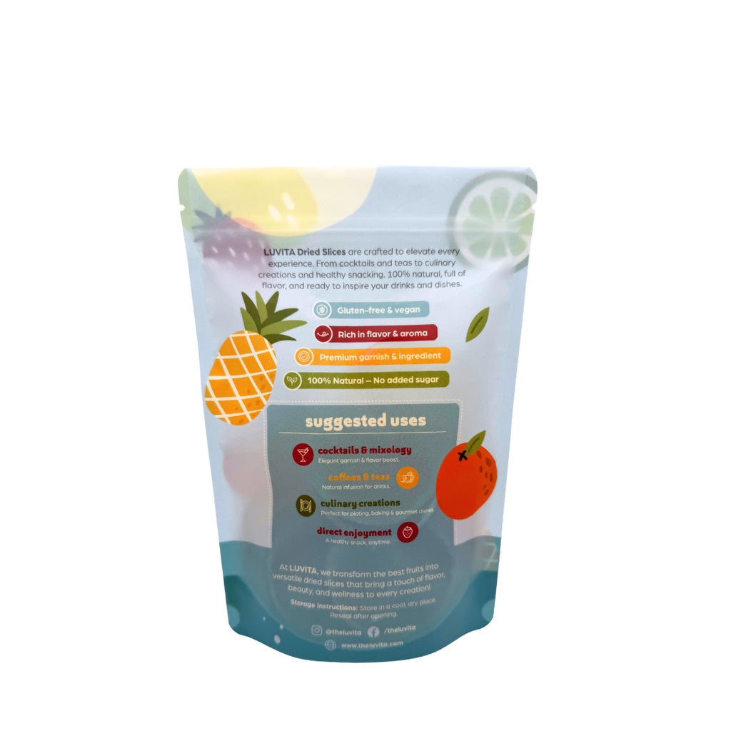 Product packaging with colorful graphics and text on a white background